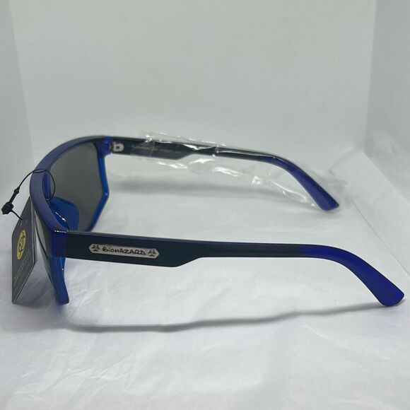 Biohazard Mirrored Shield Sunglasses – Model BZ66302 - Picture 2 of 3